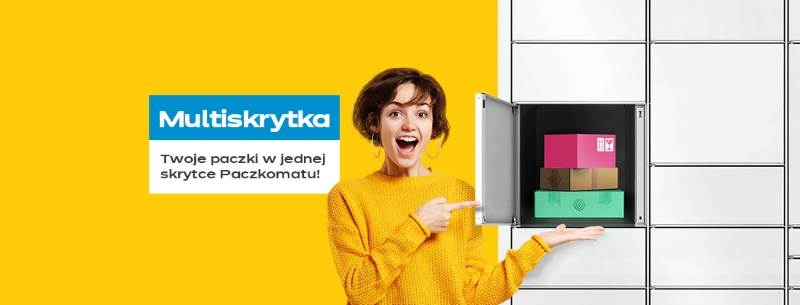 Powiadomienie o Multiskrytce w aplikacji InPost Mobile