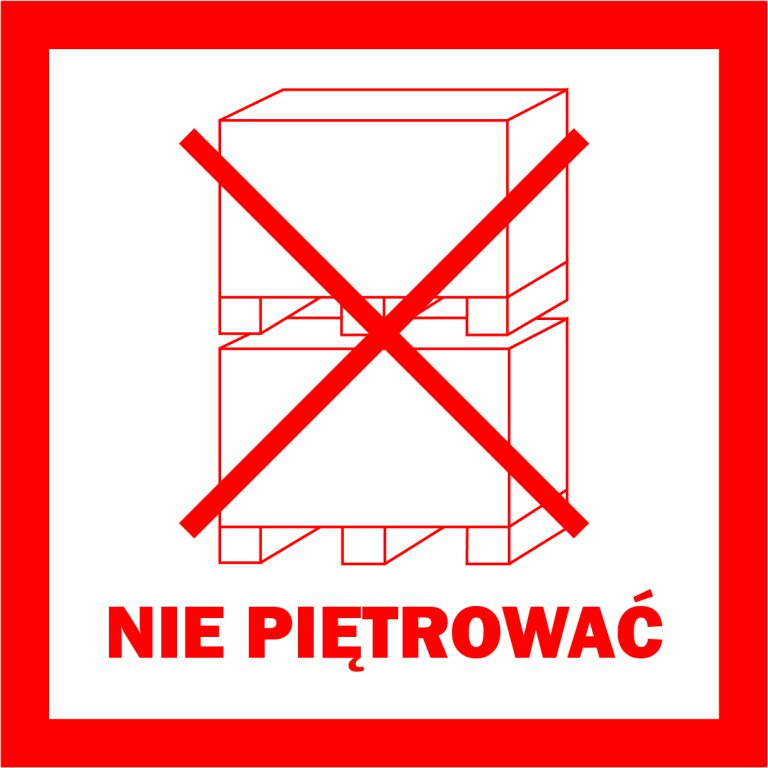 Symbol nie piętrować