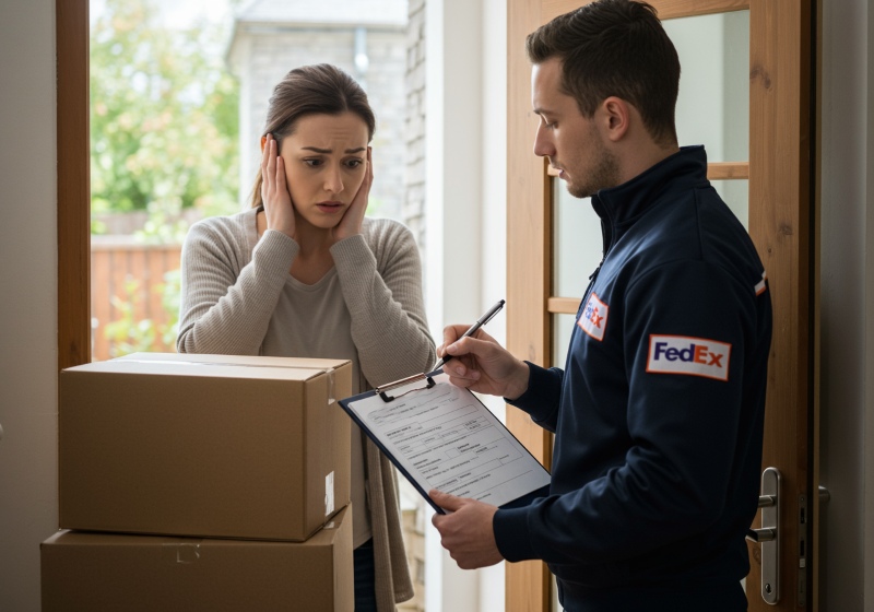 reklmacja fedex