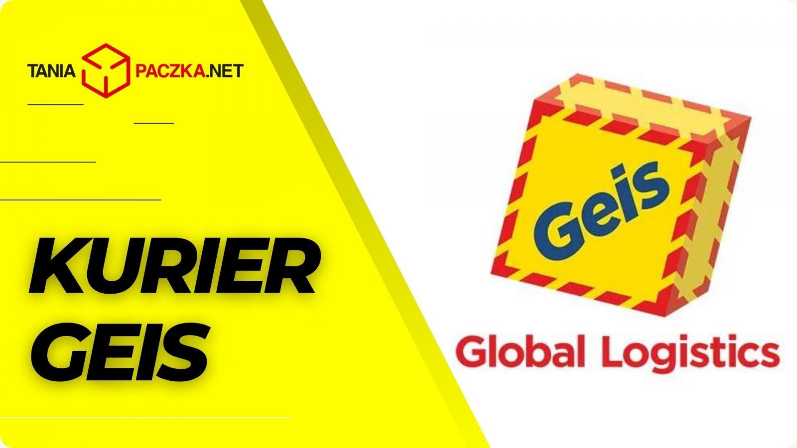 Kurier Geis - wysyłka paczek i palet, zasady wymiarowe NST