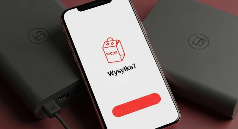 Symbol ostrzegawczy materiałów niebezpiecznych na tle baterii litowo-jonowych.